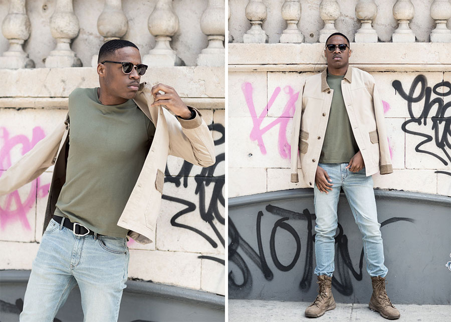 Kadeem Fletcher of Digital Madrid wearing ONS Clothing