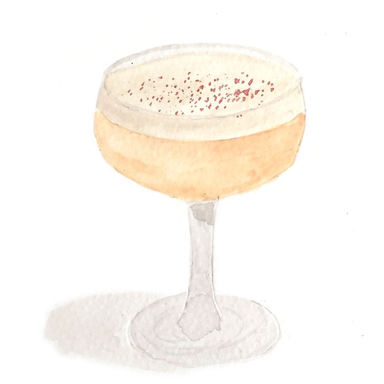 SAKEGG NOG from Piora at NYC