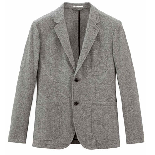 Grey Tweed Mens Blazer, Perry Blazer by ONS Clothing