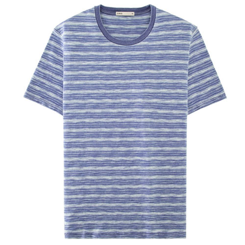 Blue Striped t-shirt, Indigo Stripe Tee by ONS Clothing