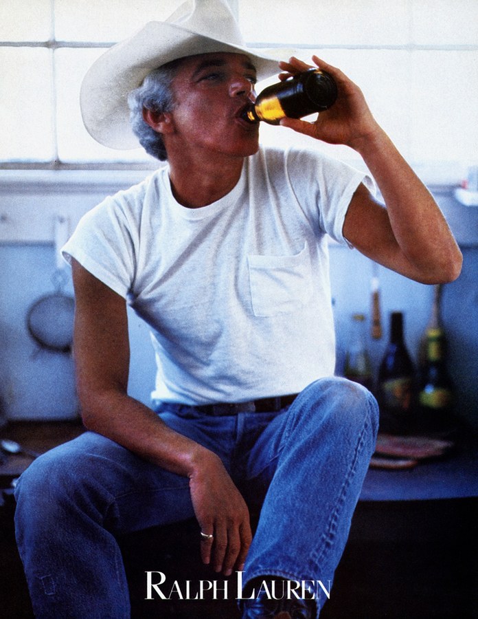 Ralph Lauren vintage advertisement