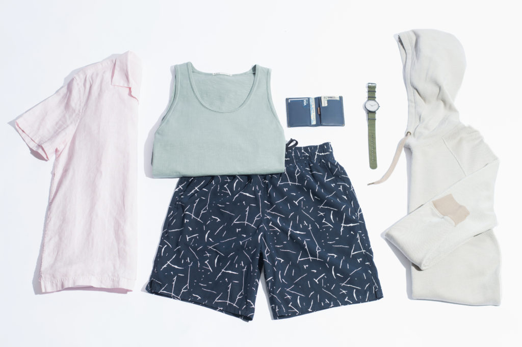 ONS Clothing beach travel essentials for men 