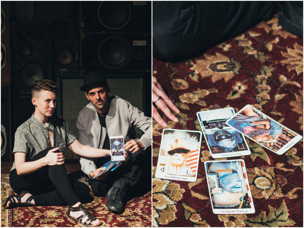 Bruno Coviello and Lynn Sabulski wearing outfits from ONS Clothing 