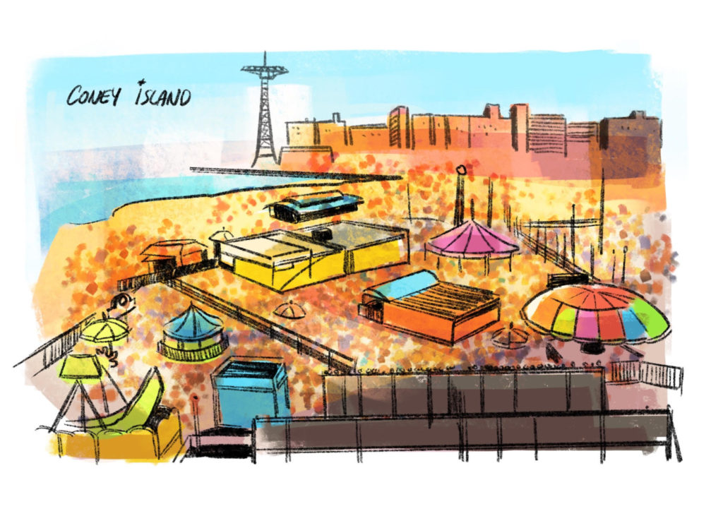 O.N.S Clothing Easy Living and New York Aerial Vistas