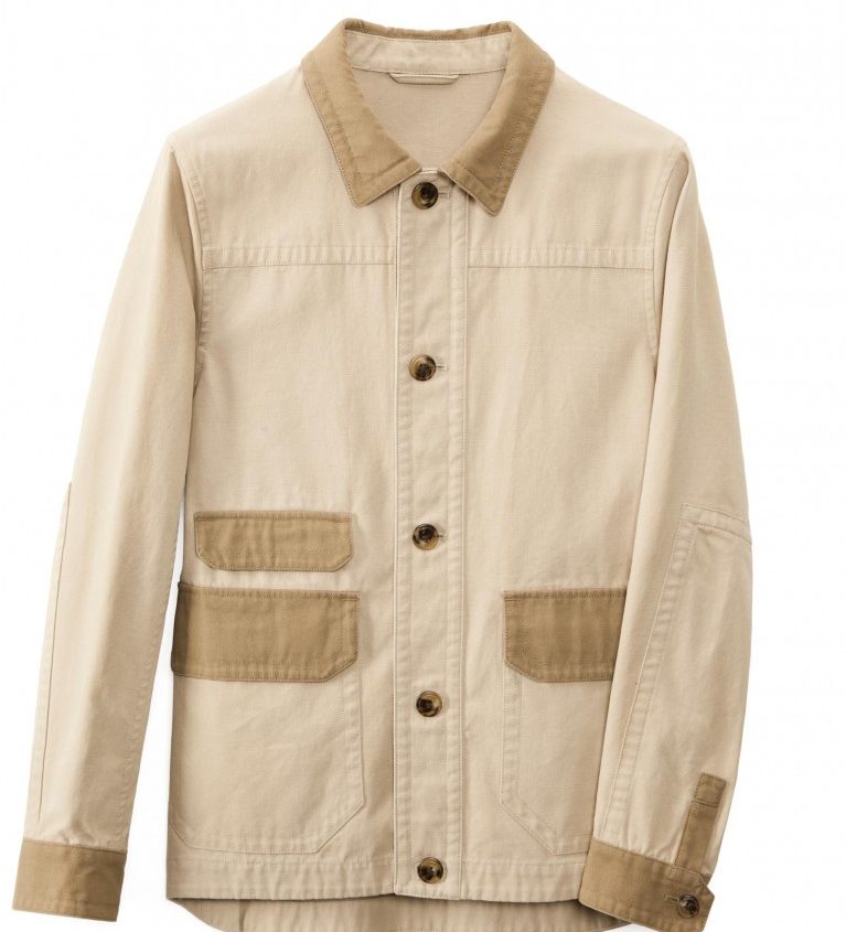 Khaki Canvas Parka from ONS Clothing