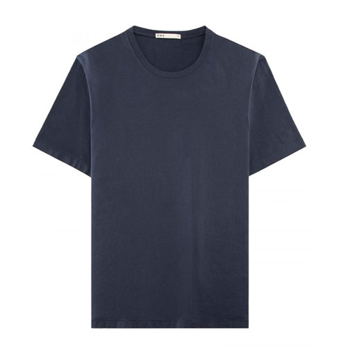 Navy Basic Crew Neck T-Shirt by ONS Clothing