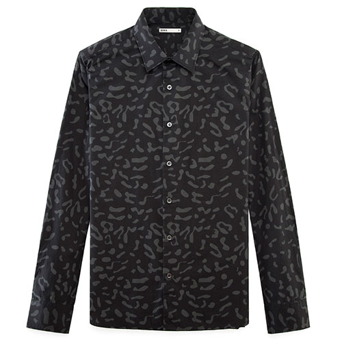 printed button down shirt Leopard Printed Shirt