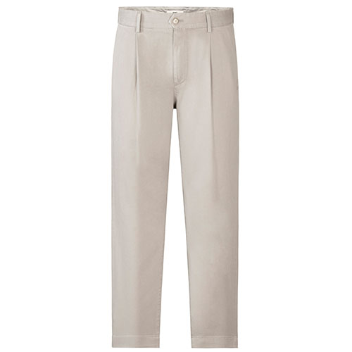 Beige Linen Modern Chino by ONS Clothing