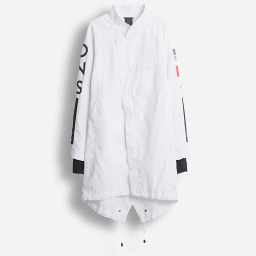 A model wears O.N.S clothing x ABASI ROSBOROUGH