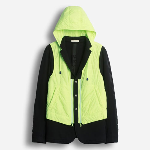 A model wears O.N.S clothing x ABASI ROSBOROUGH