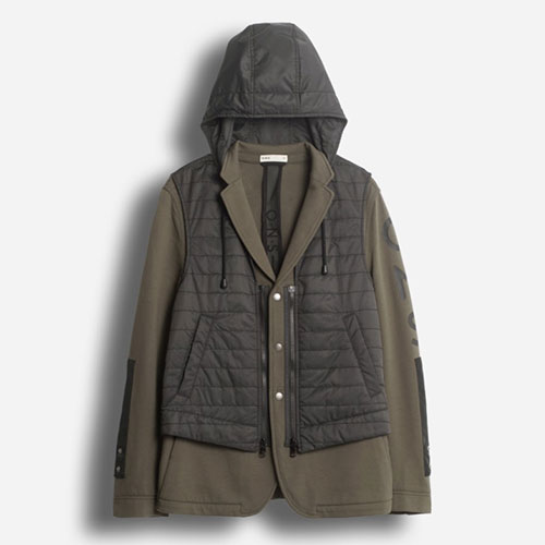 A model wears O.N.S clothing x ABASI ROSBOROUGH