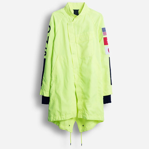 A model wears O.N.S clothing x ABASI ROSBOROUGH