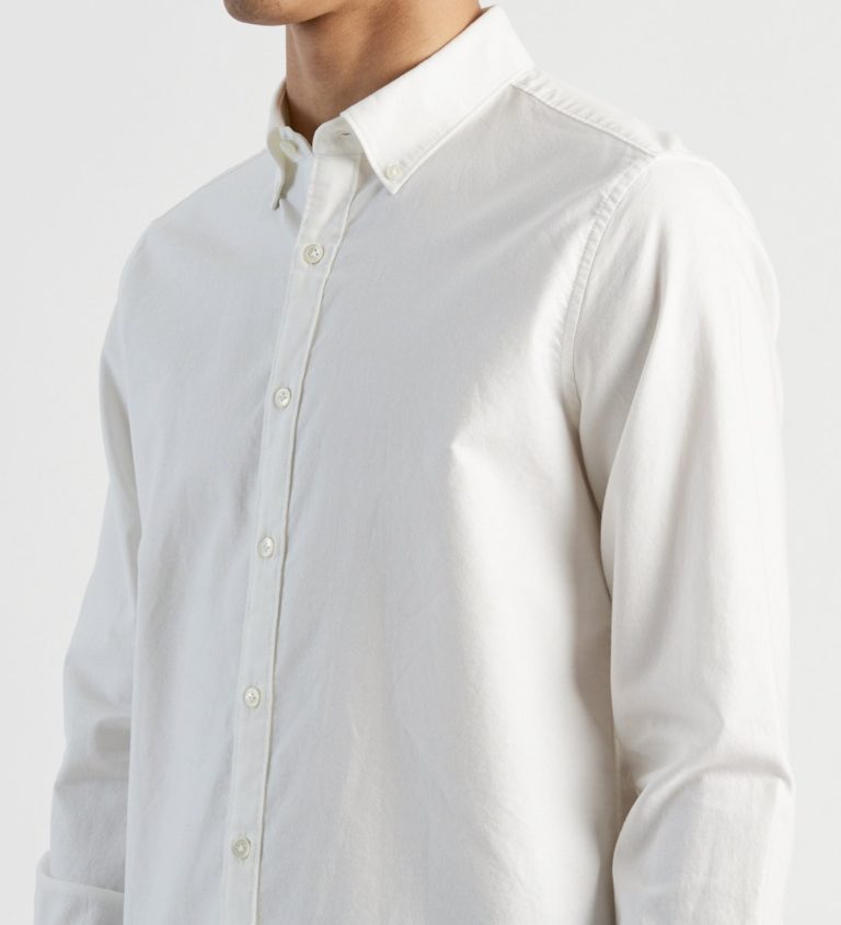 White Button Down Oxford Shirt Fulton Oxford Shirt