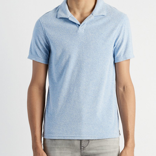 Short Sleeve Terrycloth Polo for men Terry Polo