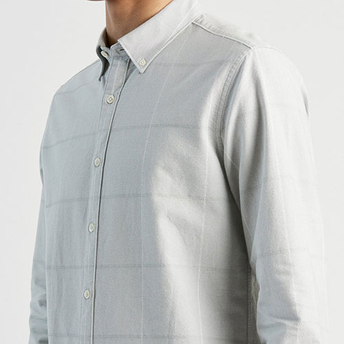 white button down check shirt Fulton Check Shirt