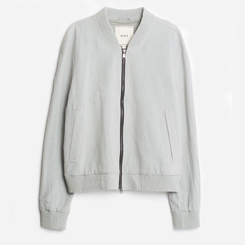 Linen Bax Bomber from ONS Clothing