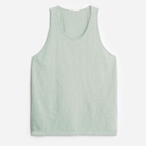 Model and DJ Ella Darr wears the O.N.S clothing Slub Jersey Tank