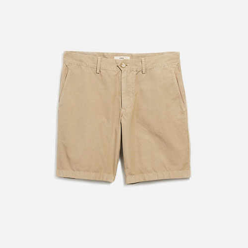 mens khaki twill short ons clothing