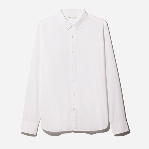 White Fulton Cord Shirt - Men's Shirts - ONS Clothing