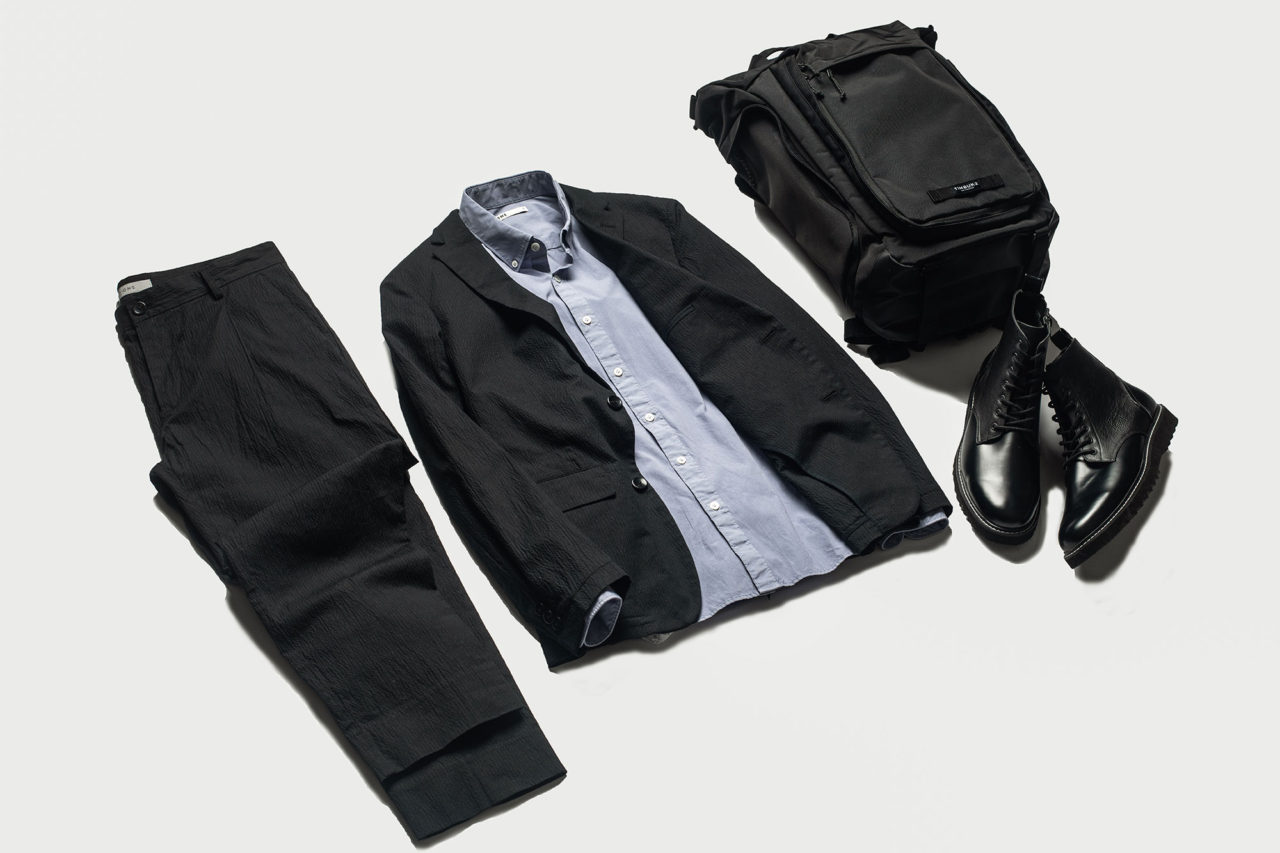O.N.S clothing shows you how to wear its Conduit Packable Blazer and Conduit Packable Pant