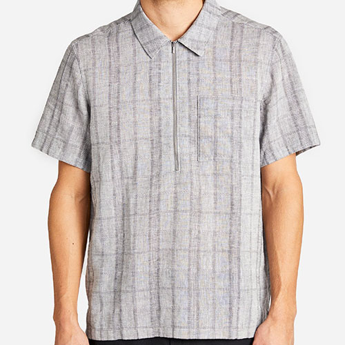 The O.N.S clothing Strada Zip Polo