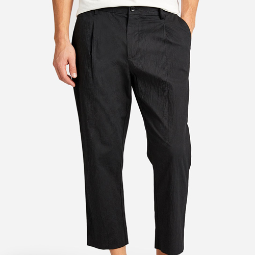Packable Black Pants