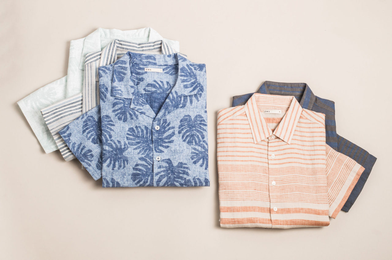 Printed and striped short sleeve shirts from ONS Clothing