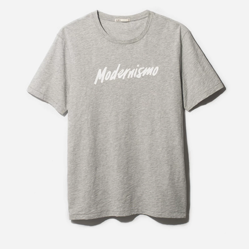 grey graphic t shirt Modernismo Tee from ONS Clothing